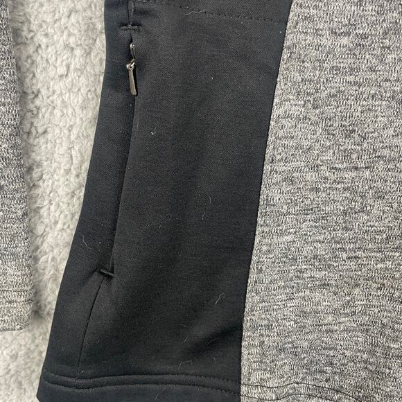 Columbia Women's Medium Gray Black Long Sleeve Outdoor Athletic Running Hoodie - Picture 4 of 12